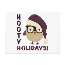 Hipster Hooty Feestdagen.