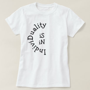 Hipster individualiteit is in, aangepaste Inspirer T-shirt