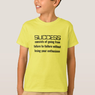 Hipster Inspirerend Motivatie Succes Kinderen T-shirt