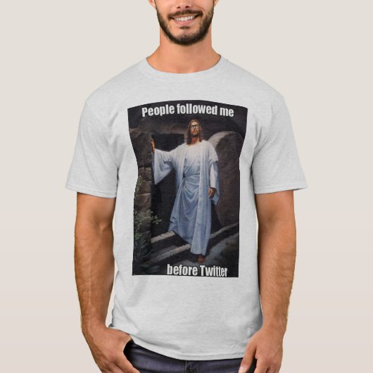 Hipster Jesus T-shirt (Voorkant)