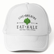 Hipster Kale Live Breathe Eat Kale Custom