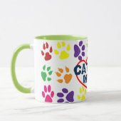 hipster kat mam trotse mok van de van de dierenli (Links)