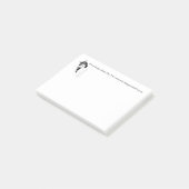 Hipster Kat post-its Post-it® Notes (Schuin)