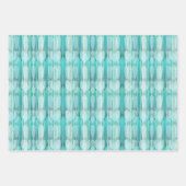 Hipster Kerst Flamingo Palm Vakantie Scène Inpakpapier Vel (Voorkant 2)