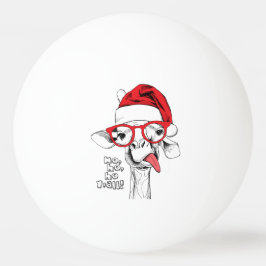 Hipster-kerstGiraffe | FEESTDAGEN Pingpongbal
