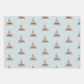 Hipster Kerstmis Inpakpapier Vel (Voorkant 3)