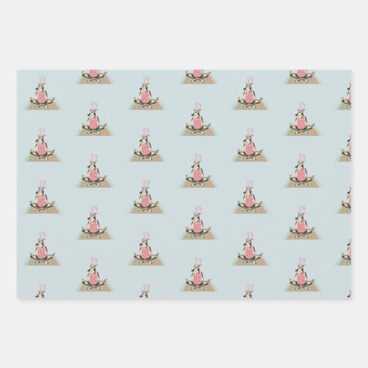 Hipster Kerstmis Inpakpapier Vel (Voorkant 3)