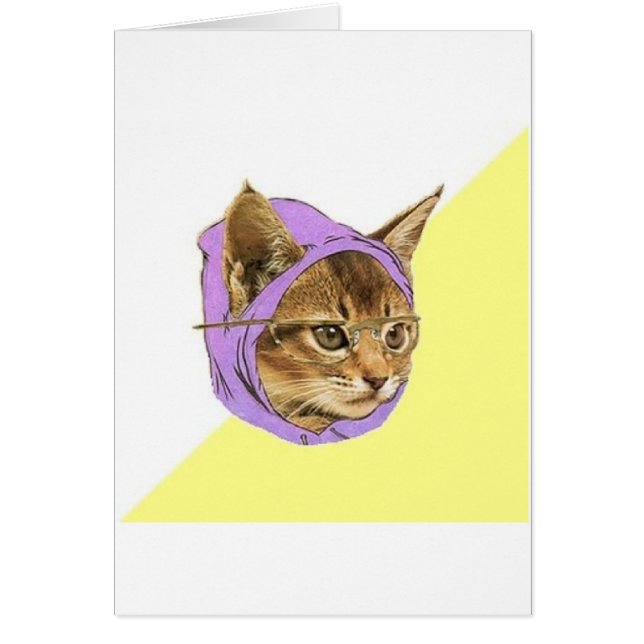 Hipster Kitty Cat Advice Animal Meme (Voorkant)