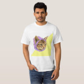 Hipster Kitty Cat Advice Animal Meme T-shirt (Voorkant volledig)