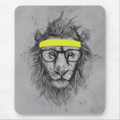 Hipster lion muismat (Voorkant)