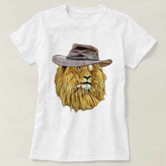 Hipster Lion Wildcat T-shirt