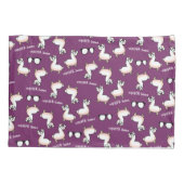 Hipster Llama Madness Kussensloop (Achterkant)