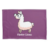 Hipster Llama Madness Kussensloop (Voorkant)