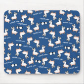 Hipster Llama Madness Muismat (Voorkant)