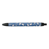 Hipster Llama Madness Zwarte Inkt Pen (Voorkant)