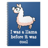 Hipster Llama Notitieboek (Voorkant)