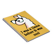 Hipster Llama Notitieboek (Rechterzijde)