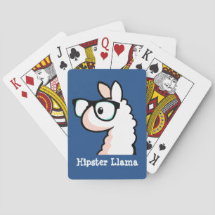 Hipster Llama Speelkaarten
