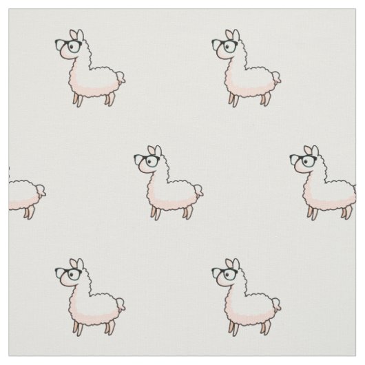 Hipster Llama Stof (Swatch)