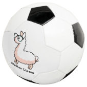 Hipster Llama Voetbal (Drie kwart)