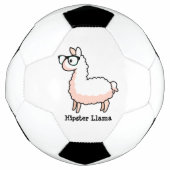 Hipster Llama Voetbal (Voorkant)