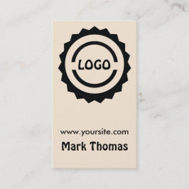 Hipster Logo Badge Visitekaartje