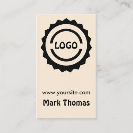 Hipster Logo Badge Visitekaartje