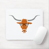 Hipster Longhorn Muismat (Met muis)