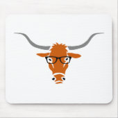 Hipster Longhorn Muismat (Voorkant)