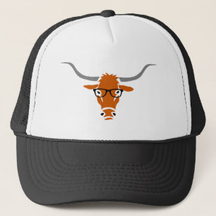 Hipster Longhorn Trucker Pet