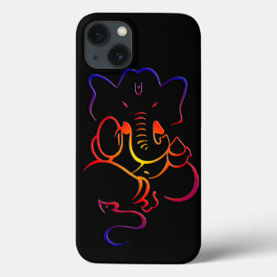 Hipster Lord Ganesh, Hindu God Ganesha Apple Case-Mate iPhone Case