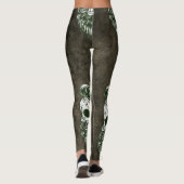 Hipster met een kraambuik leggings (Achterkant)
