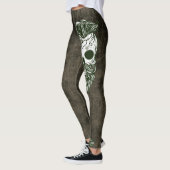 Hipster met een kraambuik leggings (Links)