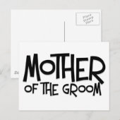 Hipster Moeder van de Groom Briefkaart (Voorkant / Achterkant)