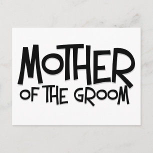Hipster Moeder van de Groom Briefkaart