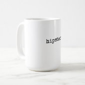 Hipster-Mok Koffiemok (Voorkant links)