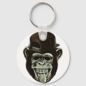 Hipster Monkey Sleutelhanger (Voorkant)