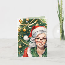 Hipster Mrs Claus & Cocktail Recept Kerstmis