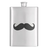 Hipster Mustache Classic Flask Flacon (Voorkant)