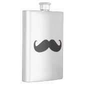 Hipster Mustache Classic Flask Flacon (Rechts)