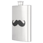 Hipster Mustache Classic Flask Flacon (Links)