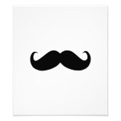 Hipster Mustache Foto afdrukken (Voorkant)