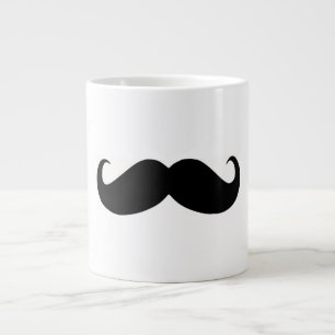 Hipster Mustache Jumbo Mok