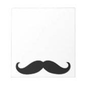 Hipster Mustache Notitieblok (Voorkant)