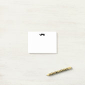 Hipster Mustache Post-it® Note 4x3 (Op bureau)