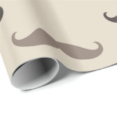Hipster Mustaches Cadeaupapier (Rol Hoek)