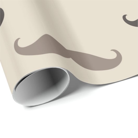 Hipster Mustaches Cadeaupapier (Rol Hoek)
