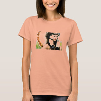 Hipster Native Chick T-shirt