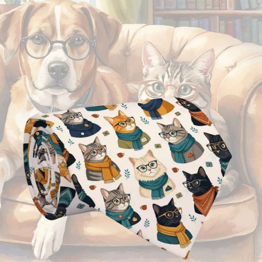 Hipster Nepzijde | Stijlvolle Katten Herenmode Stropdas