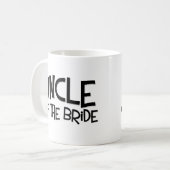 Hipster oom van de Bride Koffiemok (Voorkant links)